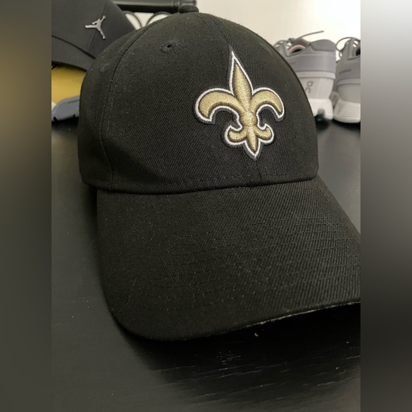 New Orleans Saints Cap NOLA New Era 9 Forty Quality Cap WHO DAT Velcro 9Forty - Picture 6 of 6